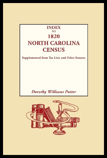 【预售】Index to 1820 North Carolina Census, S
