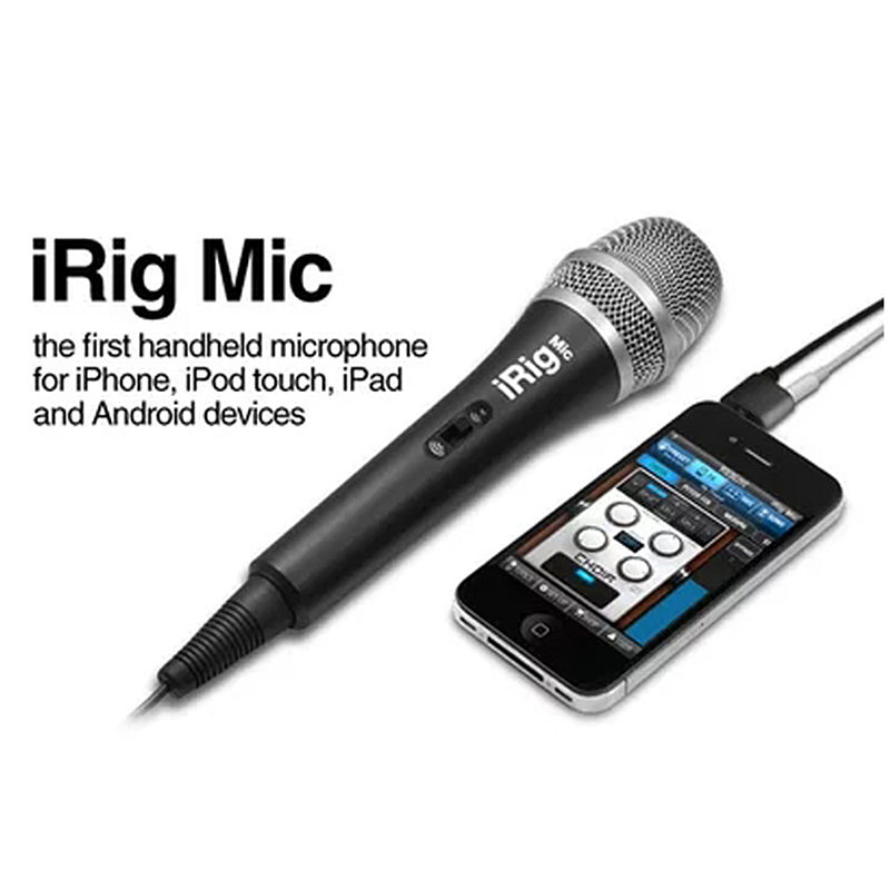 【秀世纪】IK Multimedia iRig Mic iPhoneiPad手持式电容麦克风