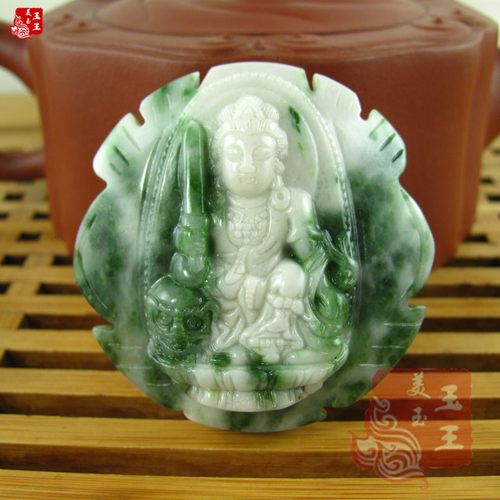 天然独山玉皮带扣本命年八大守护神 南阳独玉腰带扣菩萨腰佩腰扣