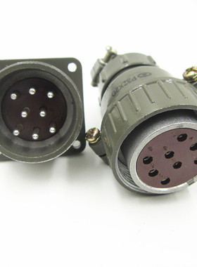 P32K2Q 航空插头 插座 8芯 圆形连接器 P32