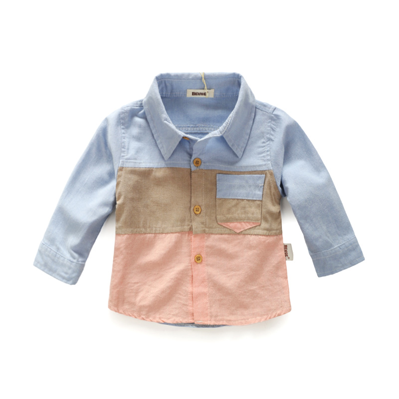 Chemise garcon BEUOE à manche longue - Ref 2072978 Image 1