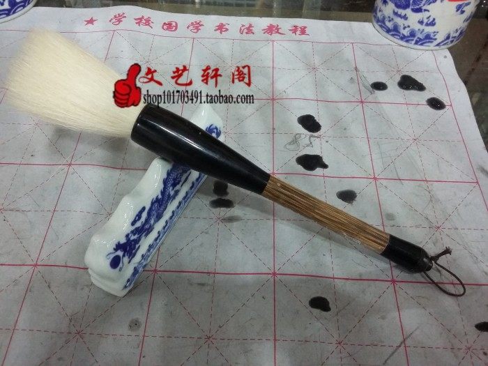 包邮大号粗抓笔 羊豪提字 大楷手写国画书法对联春联提斗笔大毛笔