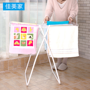 毛巾架 翼型落地折叠 佳美家室外晾晒架 理发店专用迷你 凉毛巾架