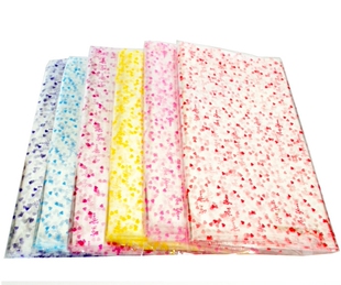 透明印花袋塑料毛绒玩具包装袋公仔娃娃袋子水果篮包装袋10个装