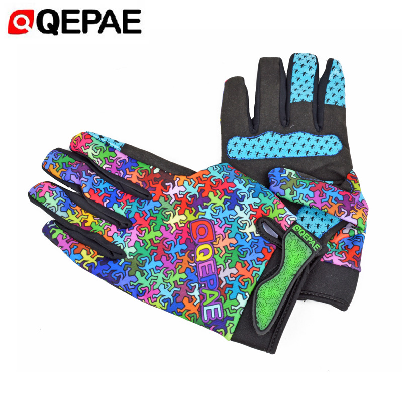Gants pour vélo mixte QEPAE - Ref 2240760 Image 1