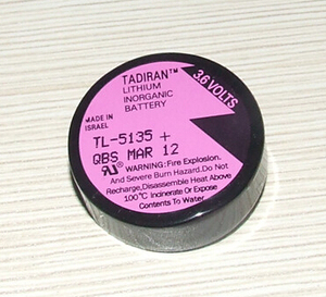 。全新原装 TADIRAN塔迪兰 TL-5135 3.6V锂电池 德国阳光以色列电