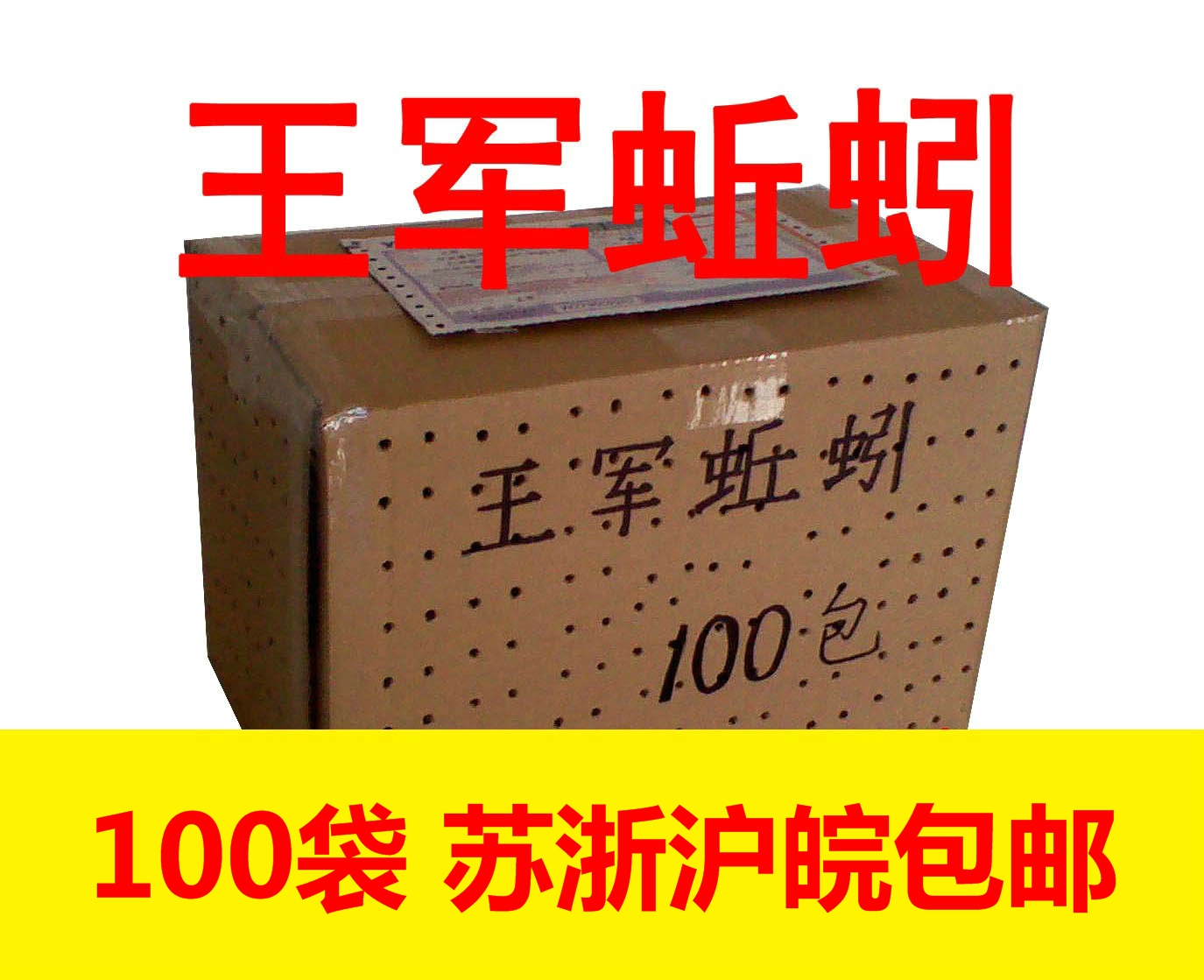 袋装蚯蚓活体红蚯蚓一箱50包 100包鱼饵钓饵饵料王军包邮-封面