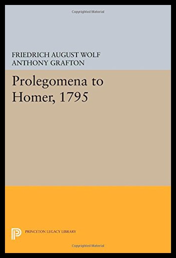 【预售】Prolegomena to Homer, 1795
