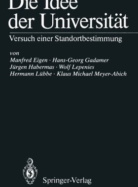 【预订】Die Idee Der Universit T: Versuch Ei...