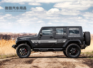 吉普牧马人汽车贴纸 JEEP车贴拉花 自由客个性车身贴 改装饰贴纸
