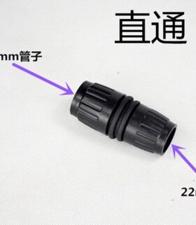 W促销25/22mm直通双通落地伸缩衣架塑件双杆伸缩晾衣架塑料配件w
