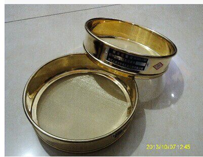 直径20cm全铜双层冲框标准筛 检验筛 中药筛 药典筛8目-300目