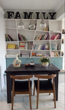 FAMILY家庭英文字母摆件 家居书房装饰品