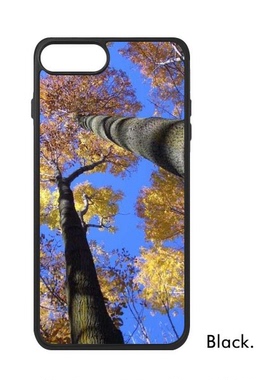 适用于iPhone线红色树叶自然景色Xr手机壳max保护套678plus硅胶11