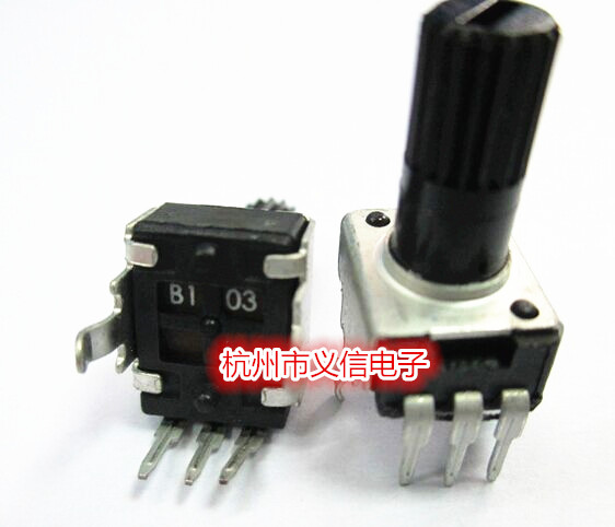 RV09密封电位器B1K B2K B5K 10K 20K 50K 100K B500K 10%精密