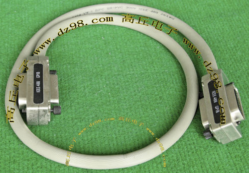 进口拆机 IEEE-488 GPIB 数据线 工控线 连接线 镀金接触针 1米