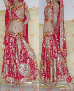 民族服装 演出服装 印度舞 印度1429舞蹈服装 鸿舞衣推荐