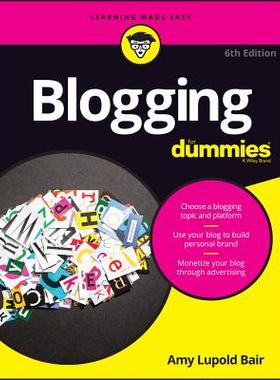 【预订】Blogging for Dummies, 6th Edition