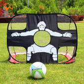 四季 二合一双用足球门 可用简易青少年足球门 可折叠足球门 便携式