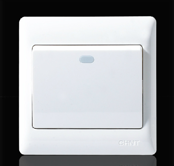 正泰开关插座86型 NEW7G系列NEW7-G001M一联多控开关（大翘板）