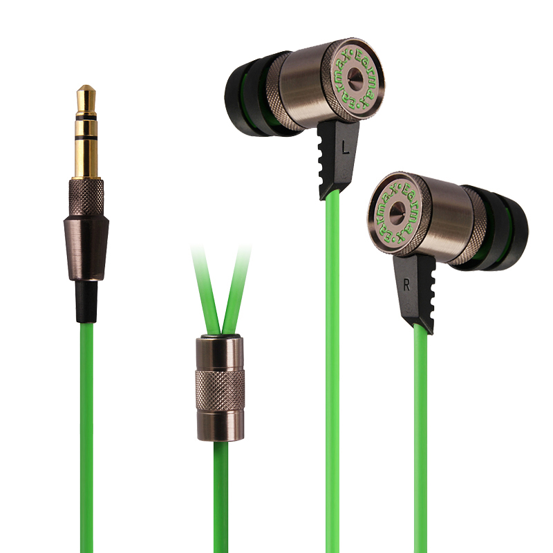 Earmax ER500入耳式耳机耳塞游戏安卓IOS手机线控重低音包邮