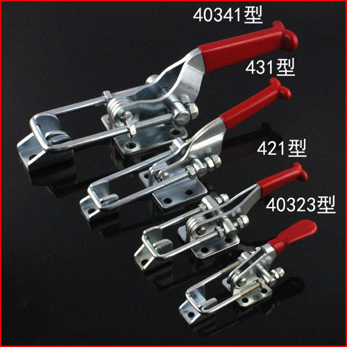 快速夹具 门扣式门闩式夹钳箱扣搭扣锁扣锁夹40323/421/431/40341