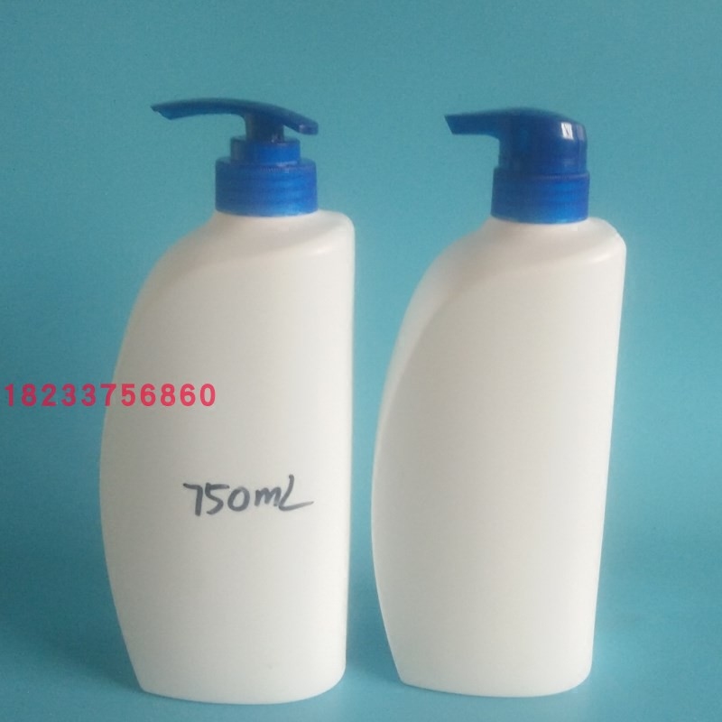 750毫升按压泵洗发水液体分装空瓶子 大容量沐浴露塑料包装壶