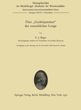 【预订】Uber Gurkorperchen Der Menschlichen Lunge