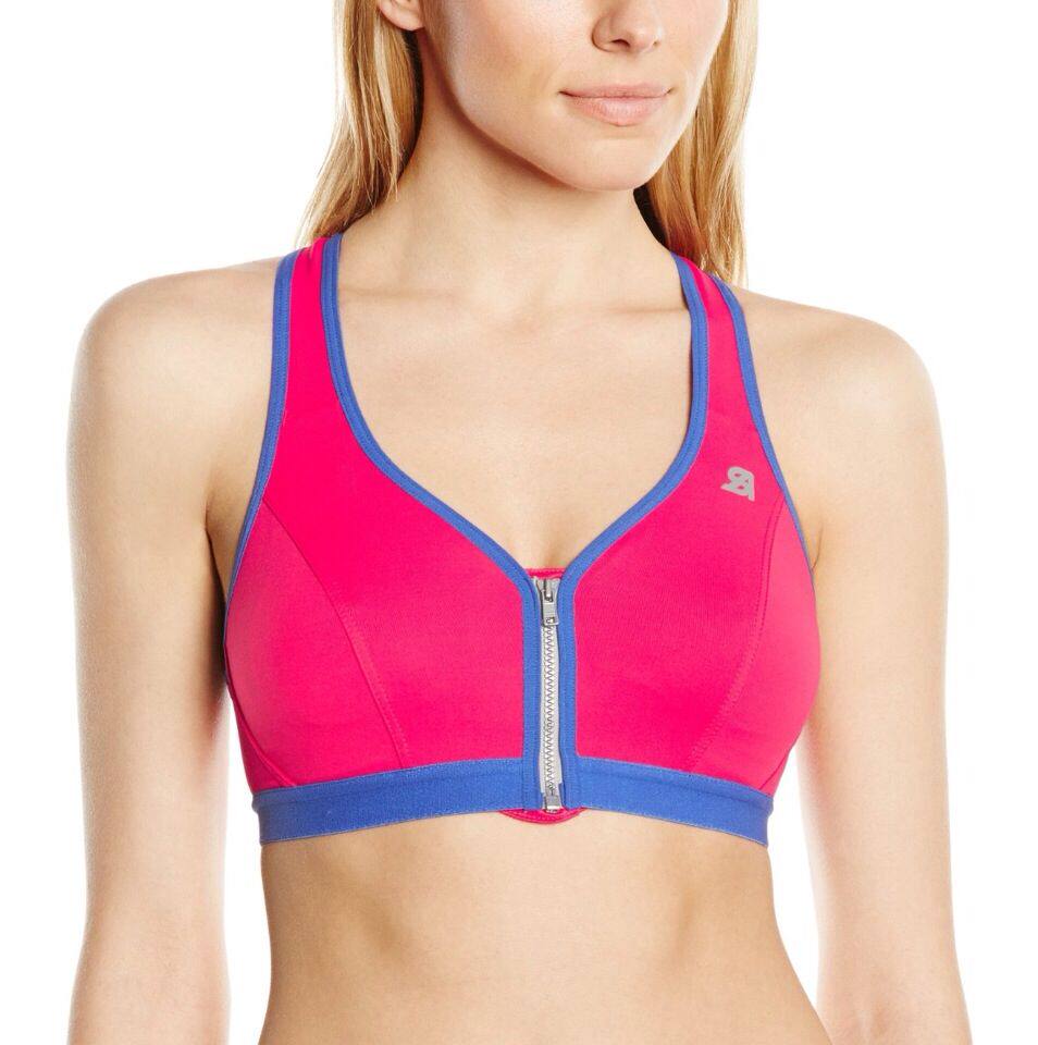 现货Shock Absorber新颜色专业瑜珈运动前拉链易穿脱内衣特