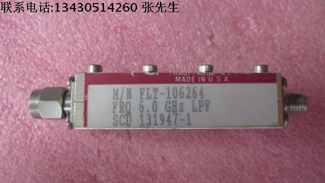 MITEQ进口 FLT-106264 6GHz SMA母 RF 射频微波同轴低通滤波器   质量包好,包能用  可提供详细测试图