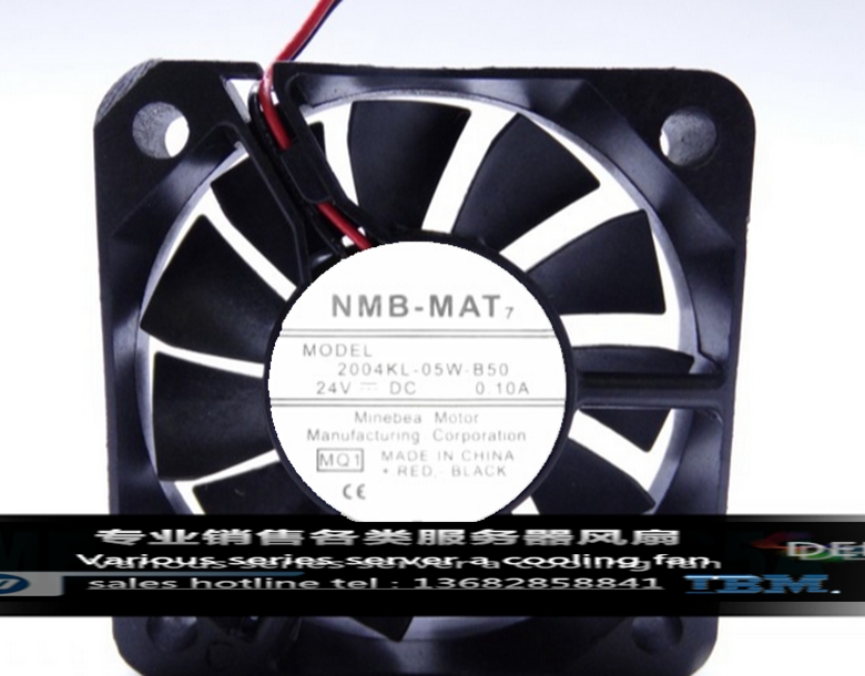 2004KL-05W-B50 24V 0.10A原装美蓓亚NMB 50*50*10ABB变频器风扇