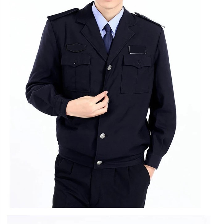 新式套装物业长袖保安制服