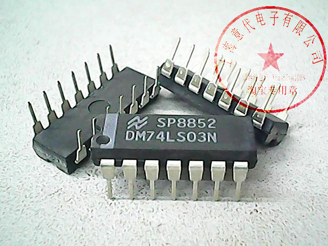 DM74LS03N   NS  74LS03 〖正品原装〗赛格市场G332室实体店 现货