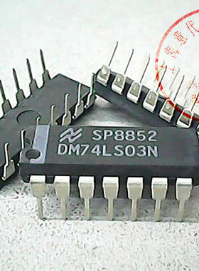 DM74LS03N   NS  74LS03 〖正品原装〗赛格市场G332室实体店 现货