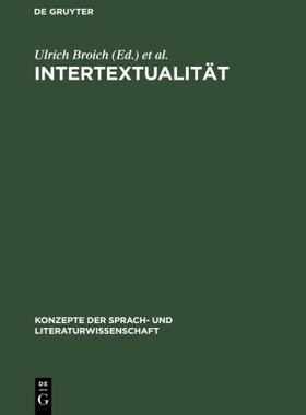 【预售】Intertextualitat: Formen, Funktionen...
