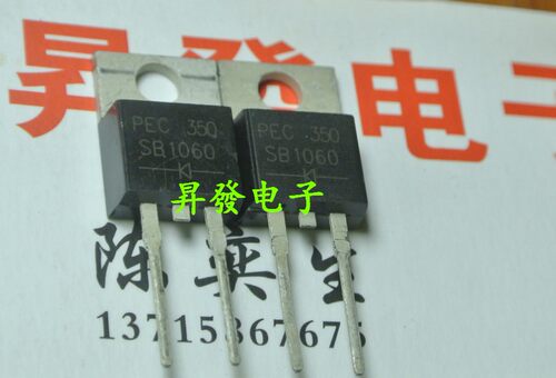 〖昇發电子〗全新SB1060 B1060 MBR1060G 直插肖特基整流器 - 封面