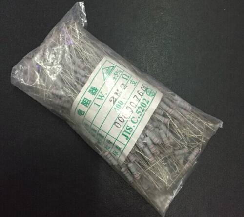 1W 2.2M 碳膜电阻 色环电阻 2M2电阻 （20只）