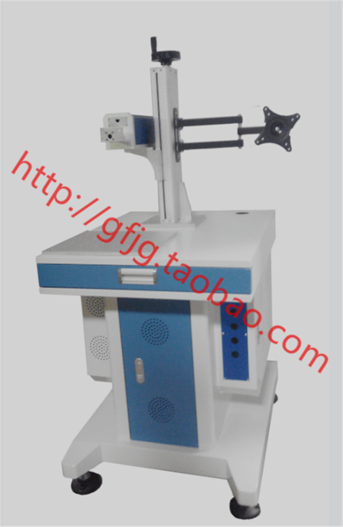 光纤激光器打标机台式机柜550mm升降带显示器支架灵巧型图片