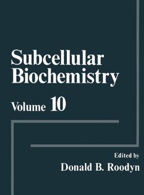 【预售】Subcellular Biochemistry: Volume 10