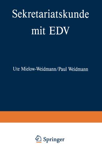 【预售】Sekretariatskunde Mit Edv