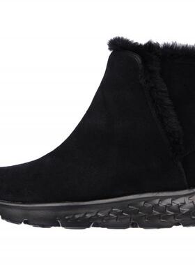 美国直邮Skechers/斯凯奇14355翻毛皮轻质保暖冬季短靴毛靴女靴