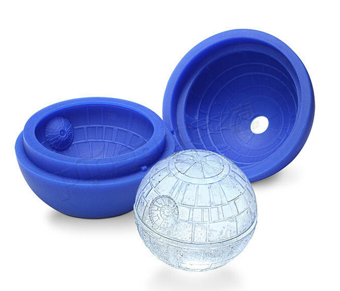 Star Wars星球大战制冰冰球模具型威士忌调酒专用星际迷航彩盒装