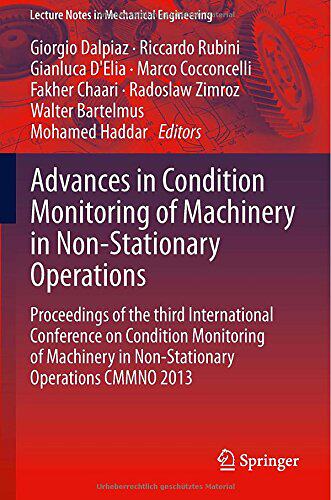 【预订】Advances in Condition Monitoring of ...
