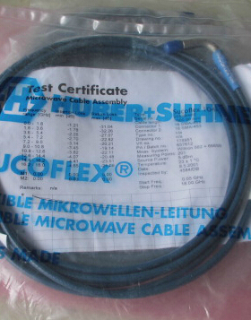 进口HUBER+SUHNER SUCOFLEX 104 SMA公 18GHz 3米 射频测试电缆