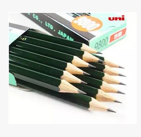 三菱铅笔日本素描铅笔