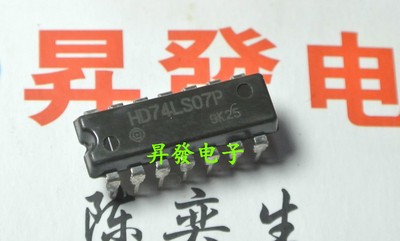 〖昇發电子〗全新 HD74LS07P 74LS07 SN74LS07N DIP 直插