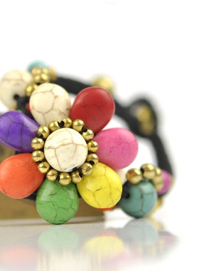 何以笙箫默同款七色花唐嫣手链