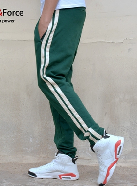 Ares＆Force秋季男士休闲裤修身小脚哈伦裤男 大码卫裤潮男运动裤