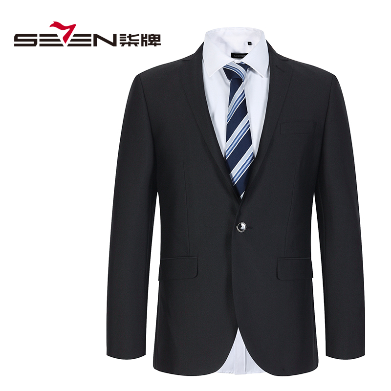 Costume homme SEVEN7 en polyester pour printemps - Ref 1576889 Image 1