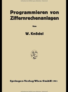 【预售】Programmieren Von Ziffernrechenanlagen